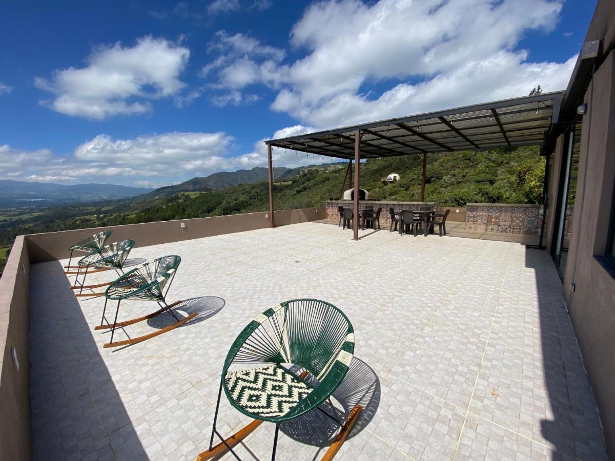 Casa Oro Glamping Hostel Guatavita Exterior photo